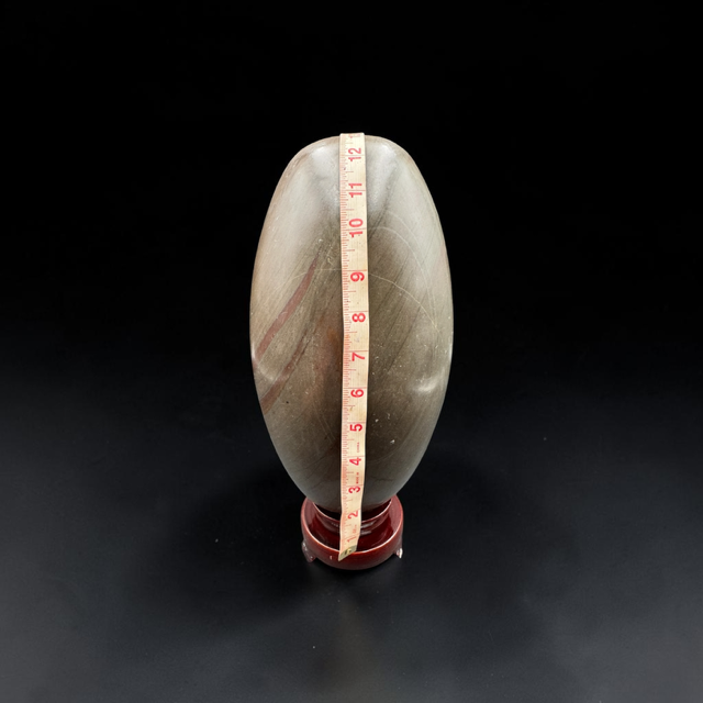 Narmada Green Shiva Lingam