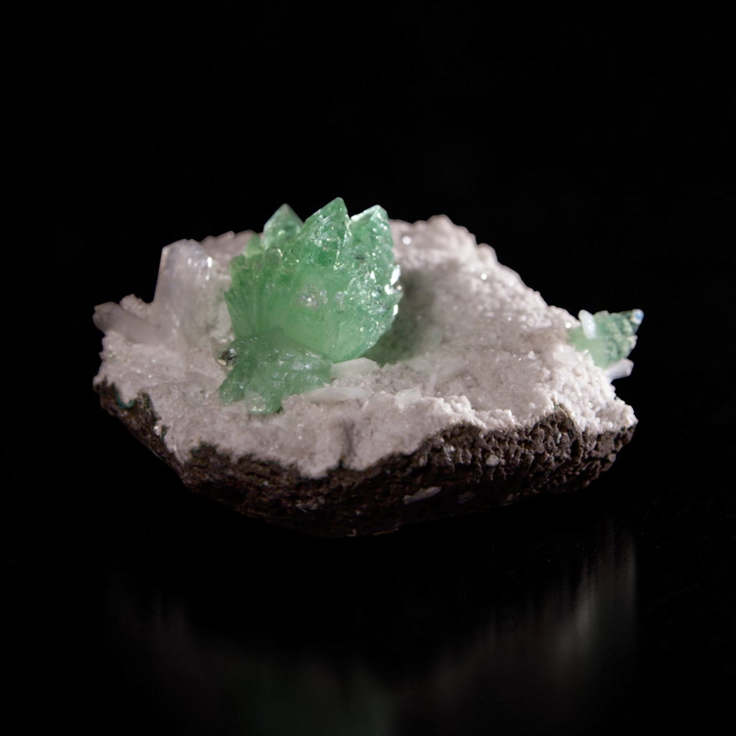 Green Apophyllite - Pashan Quarry 1982