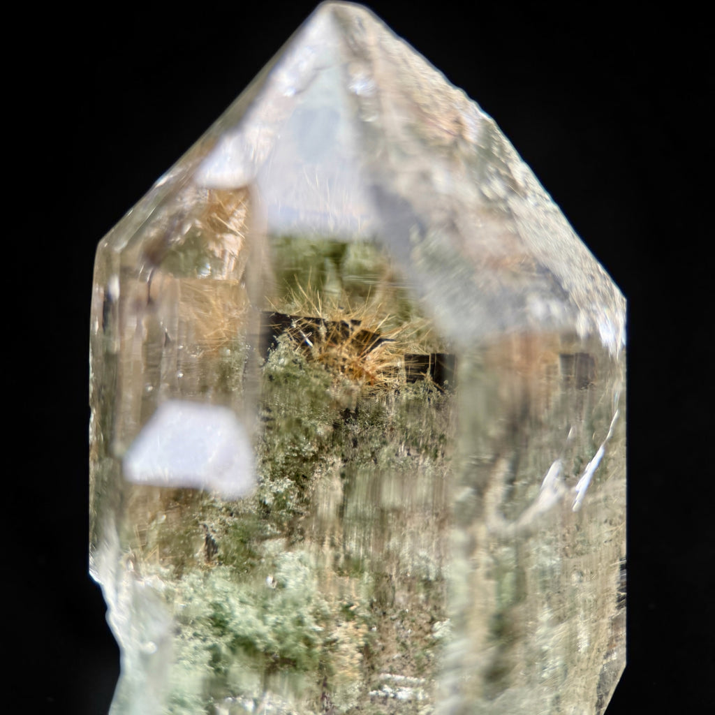 Himalayan Quartz with Golden Rutile